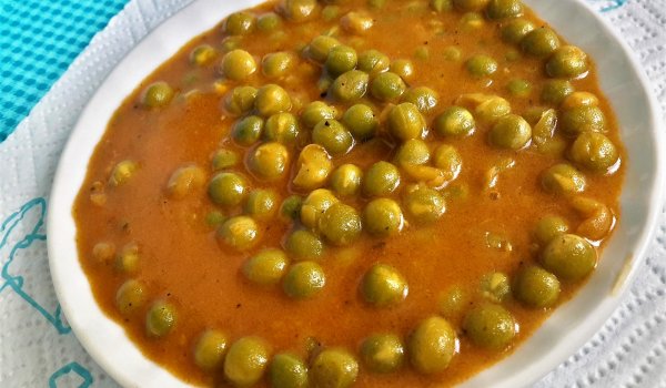 Постен грах яхния