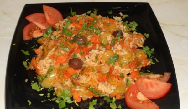 Постен селски гювеч