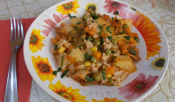 Постен Славянски гювеч