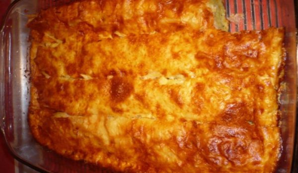 Постна картофена баница