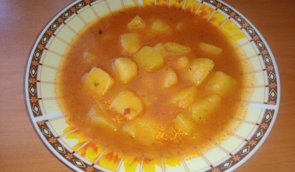 Постна картофена яхния