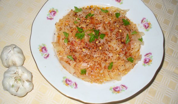 Постна манджичка от прясно зеле