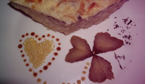 Постна запеканка с просо