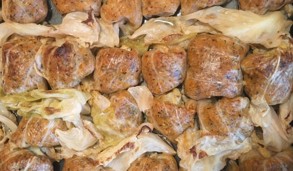 Постни сарми с целина