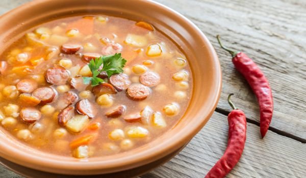 Потахе - кубинска супа с нахут