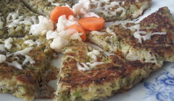 Праз с яйца на тиган