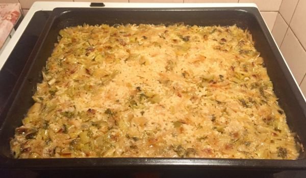 Праз с ориз с моркови и подправки