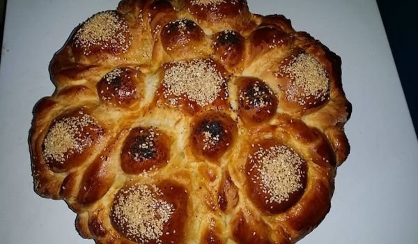 Празнична погача Цвете