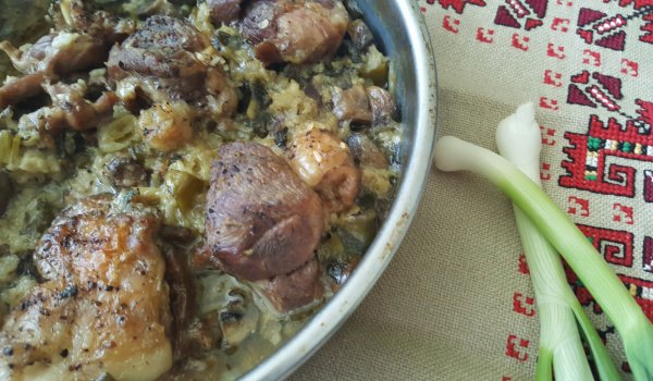 Празнично агнешко с дробине