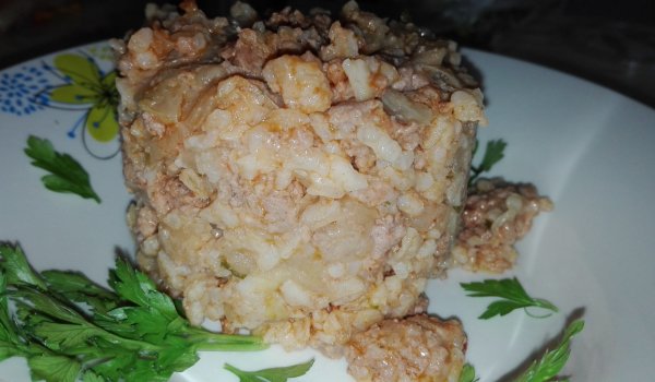 Прясно зеле с кайма на фурна