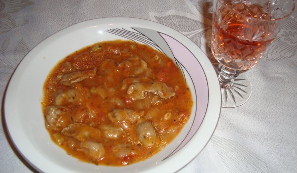 Пролетна яхния с воденички