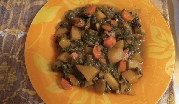 Пролетна манджичка с коприва и лапад