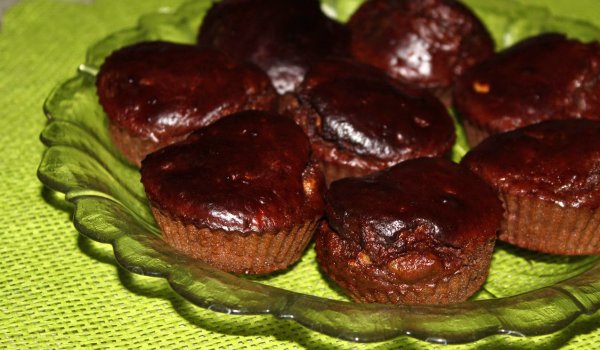 Протеинови мъфини с фъстъчено масло