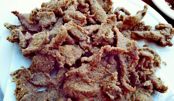 Пуешки черен дроб по турски