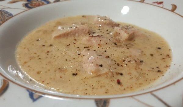 Пуешко в сос от горчица