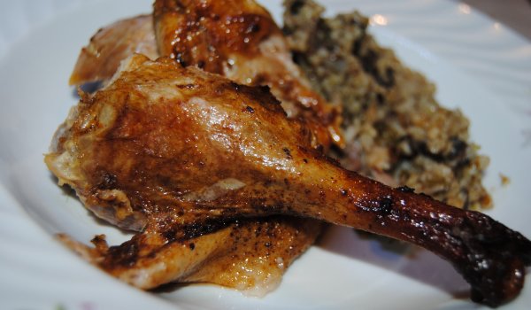 Пълнена патица в плик