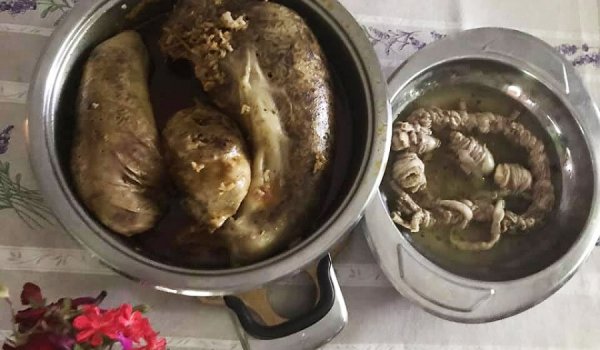 Пълнени агнешки шарденчета