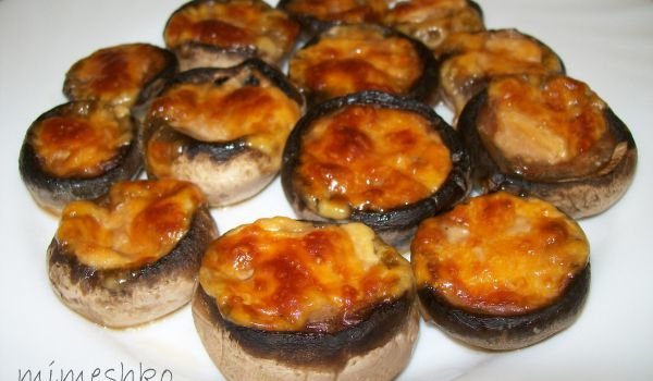 Пълнени гъбки с кашкавал