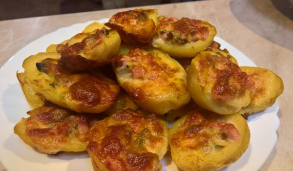 Пълнени картофки за гости