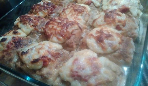 Пълнени палачинки с кайма и гъби