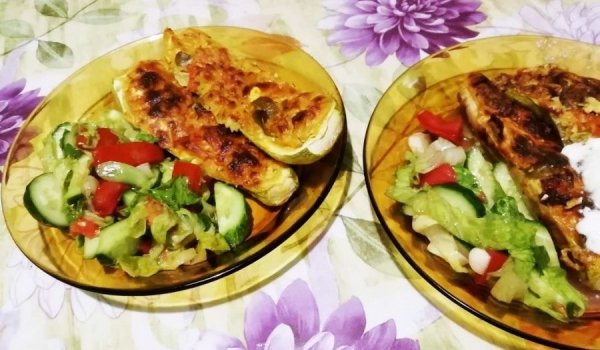 Пълнени тиквички по селски