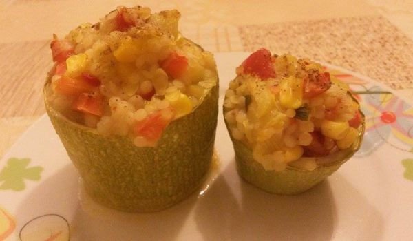 Пълнени тиквички с кускус
