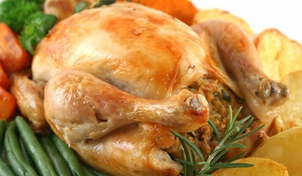 Пълнено пиле по френски