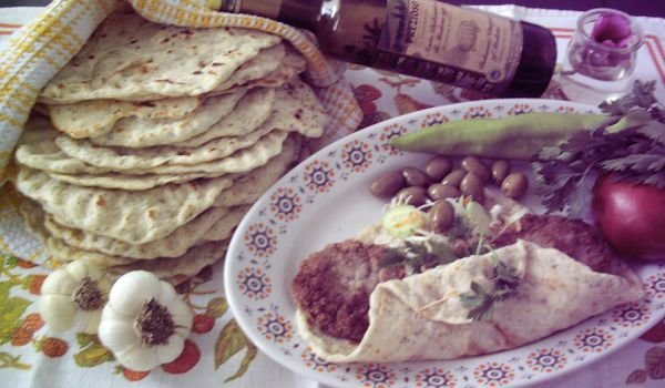 Пълнозърнести чеснови пърленки