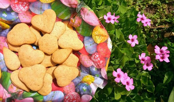 Пълнозърнести великденски курабийки