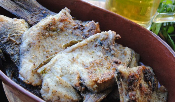 Пържен шаран с бира