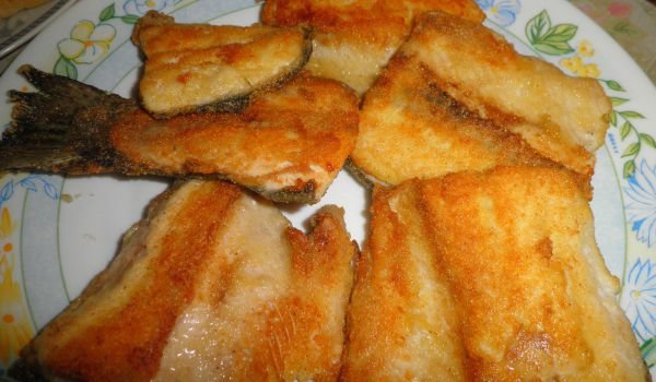 Пържена пъстърва с домашна Гарам масала