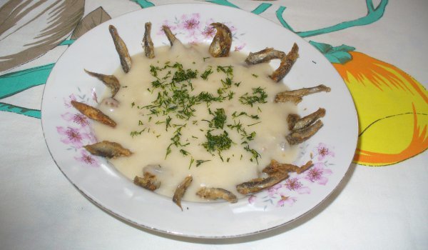 Пържена риба със заливка