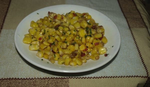 Пържена царевица