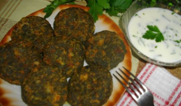 Пържени кюфтенца от лапад