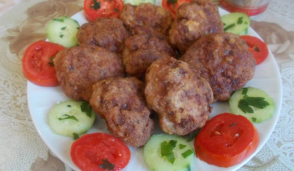 Пържени кюфтета с фикс