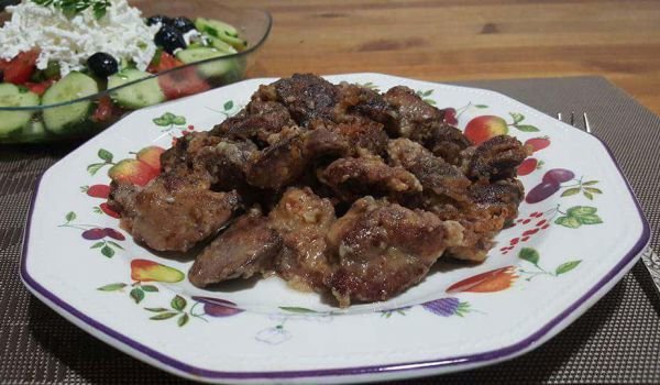 Пържени пилешки дробчета