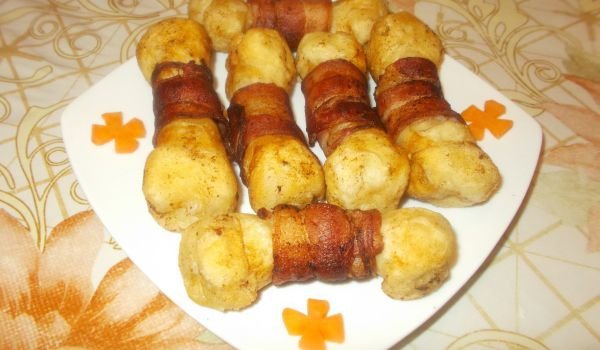 Пържени рулца с бекон