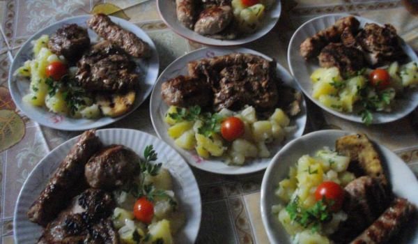 Пържоли с розмарин и горчица