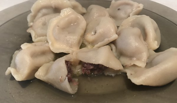 Равиоли с кайма от диво прасе