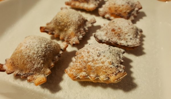 Равиоли с нутела