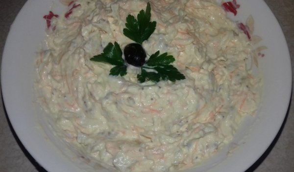 Разядка с патладжан и моркови