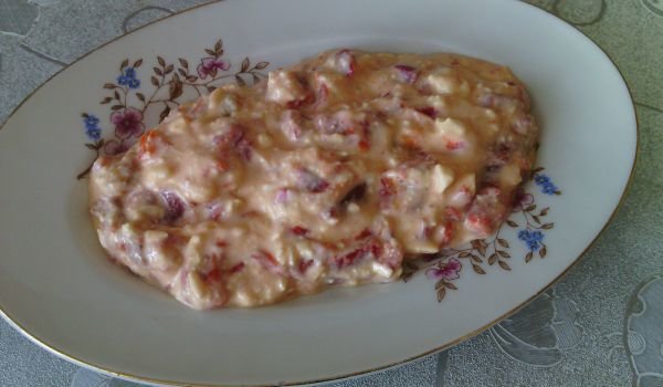 Разядка с печен пипер