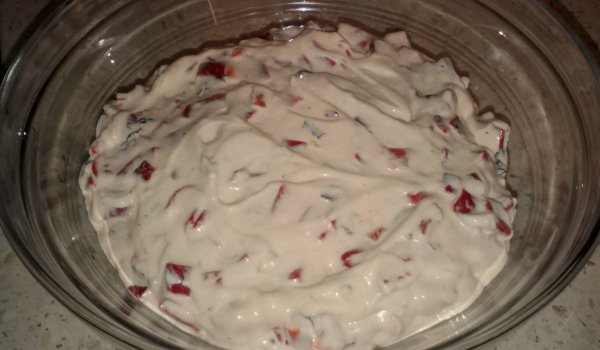 Разядка с печени чушки