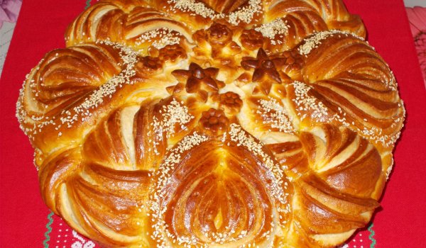 Разкошна питка с цветя