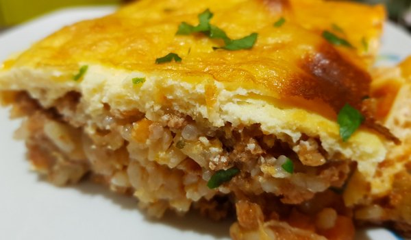 Разкошна Зеленчукова Мусака с Ориз