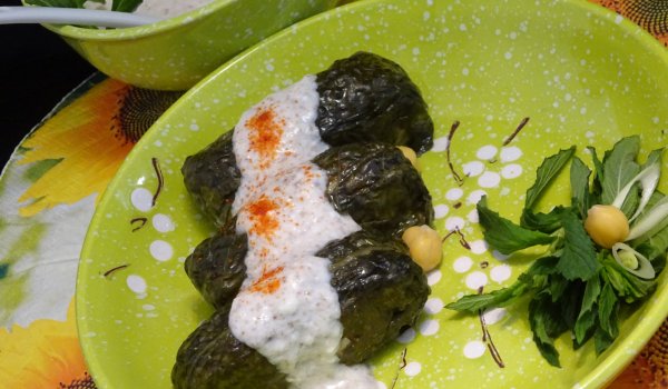 Различни сарми с нахут