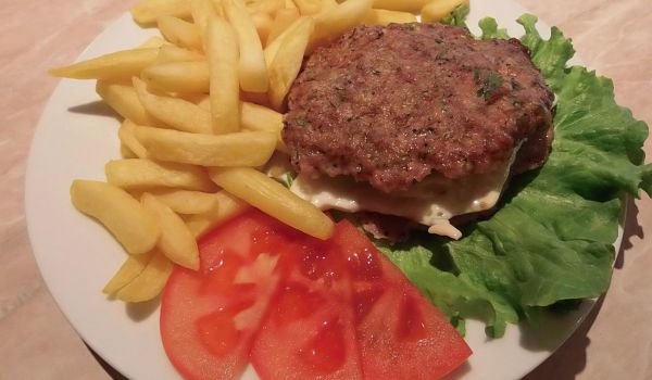 Разпилян бургер