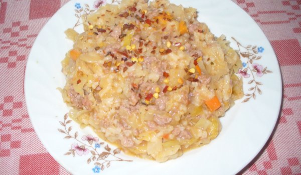 Разтурени зелеви сарми