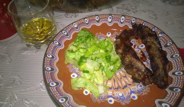 Ребра с опушен вкус
