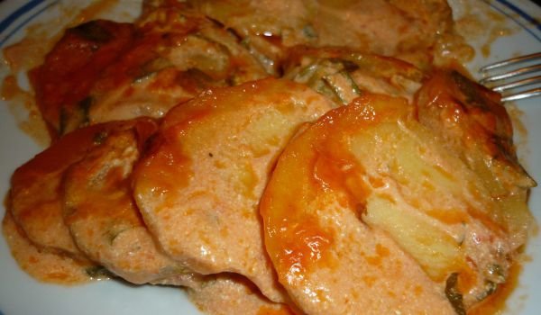 Редена манджа с картофи и тиквички